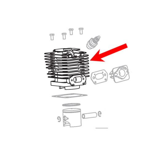 CILINDRO PARA OMEGA PISTÓN Ø40,4