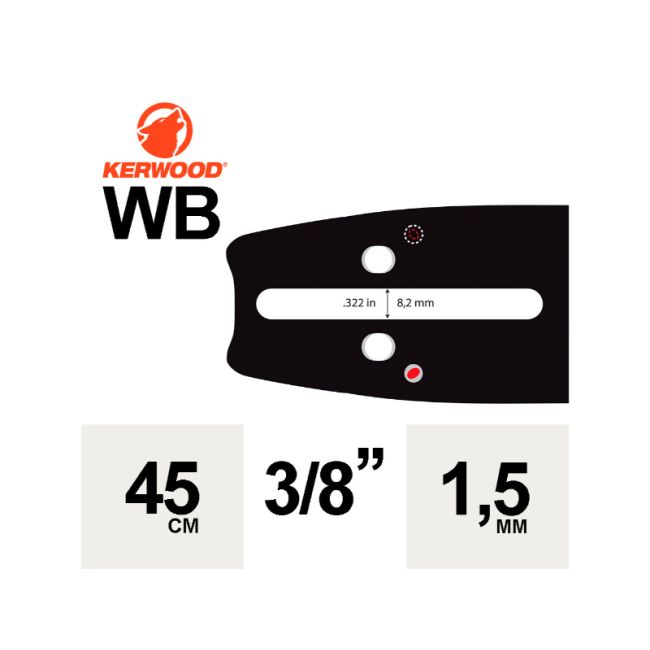ESPADA  LAMINADA PLUS 18 45 3/8 1,5 64E K095