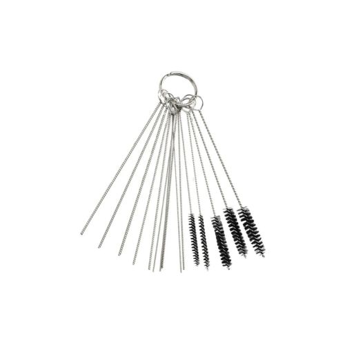 KIT DE AGUJAS Y CEPILLOS LIMPIADORES PARA CARBURADOR
