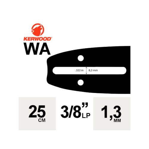 ESPADA 25CM 3/8LP 1,3  40ESB