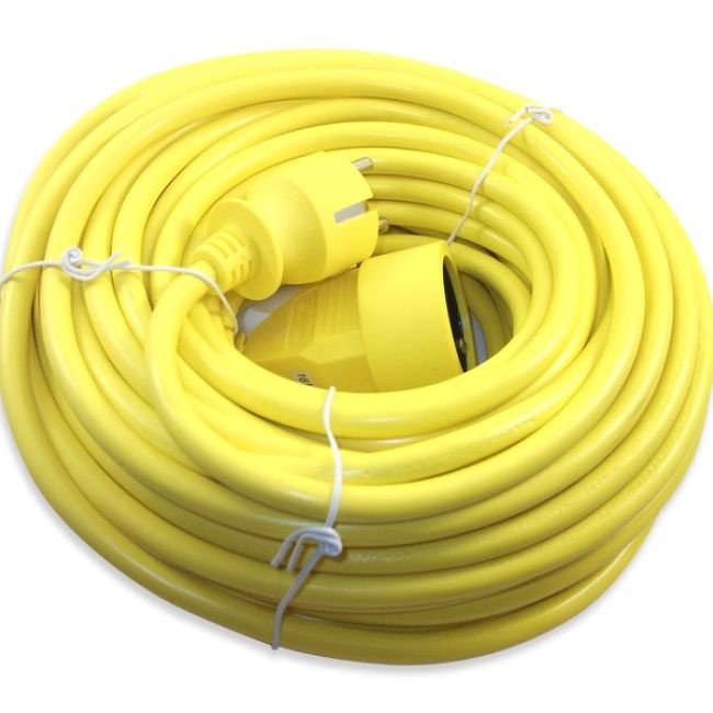 CABLE DE EXTENSIÓN PVC Long. 20 m. 3 x1.5 mm