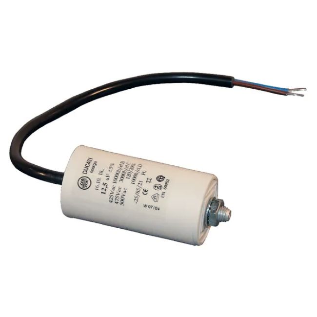 CONDENSADOR 80uF con cable