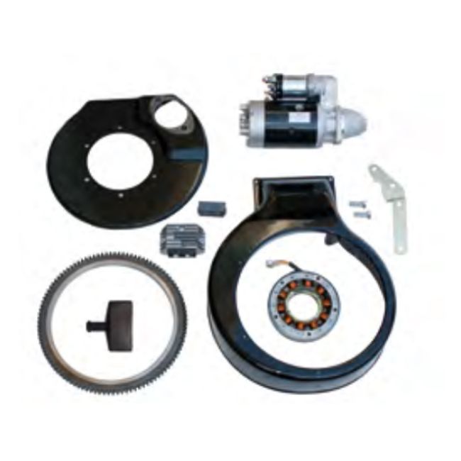 KIT ARRANQUE ELECTRICO LOMBARDINI 4LD640, 4LD705, 4LD820, LDA100, LDA820, LDA96, LDA97