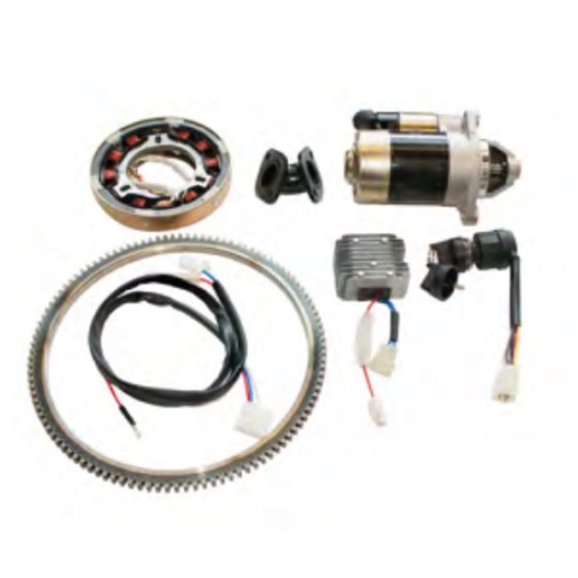 KIT ARRANQUE ELECTRICO YANMAR, ZANETTI L48, ZDM 70
