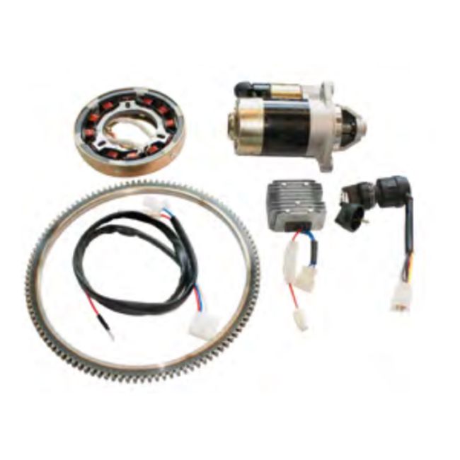 KIT ARRANQUE ELECTRICO YANMAR, ZANETTI L100, ZDM 86, ZDM 88