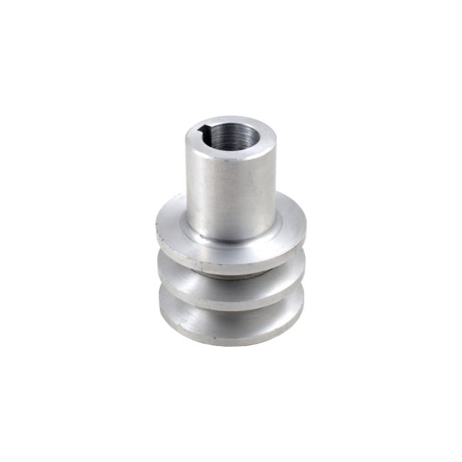POLEA DOBLE CANAL PARA HORMIGONERA 20 MM
