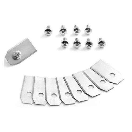 KIT CUCHILLAS ROBOT GARDENA, HUSQVARNA, MC CULLOCH R160, R38LI, R40LI, R45LI, R50LI, R70LI, R80LI, SILENO CITY, SILENO R100LI, 210CC, 220AC, 230ACX, 260ACX, 265ACX, AUTOMOWER 105, AUTOMOWER 115H, AUTOMOWER 305, AUTOMOWER 308, AUTOMOWER 310, AUTOMOWER 315,