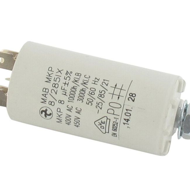 CONDENSADOR TERMINALES 8 MF