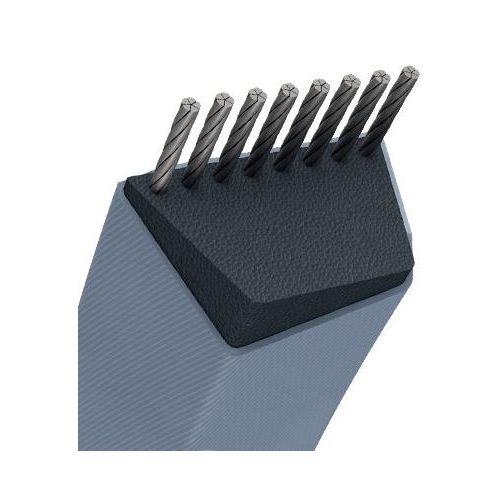 CORREA TRAPEZ.LISA-17X11MM -B75- 17X2049049MM