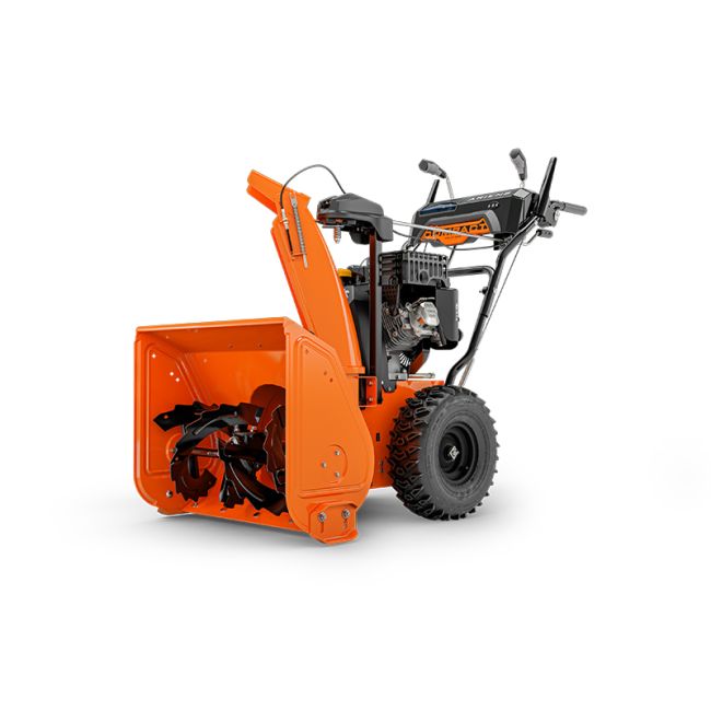 QUITANIEVES ARIENS COMPACT ST24 - Motor Loncin 208 cc- Anchura trabajo 60 cm - Diametro turbina 27,9 cm - Giro automático -Movimento nieve 52 toneladas/hora.