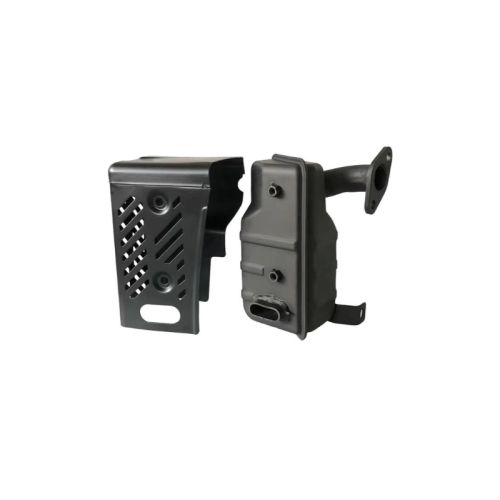 TUBO ESCAPE CON PROTECTOR ROBIN SUBARU