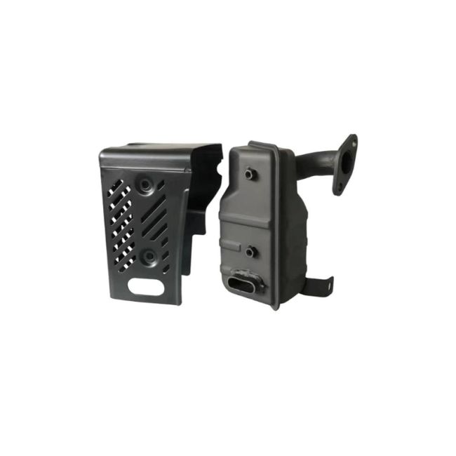 TUBO ESCAPE CON PROTECTOR ROBIN SUBARU