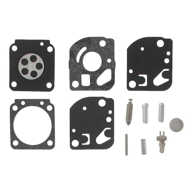 KIT REPARACION CARBURADOR DOLMAR, HOMELITE, MARUYAMA, ZAMA MS30, BP250, HB, ST155, ST175, ST185, ST385, BL212S, C1U