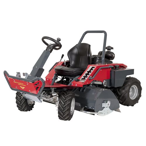 TRACTOR DESBROZADORA FOX110 4WD - 4x4 - Motor briggs 818 cc - Ancho de corte 110 cm. Altura corte 30-92 mm - Hidrostatico -Sistema corte martillos.