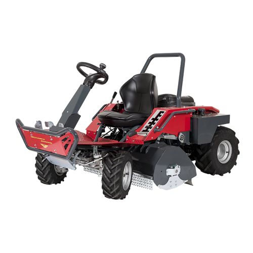 TRACTOR DESBROZADORA FOX95 2WD - Motor briggs 656 cc - Ancho de corte 95 cm. Altura corte 30-92 mm - Hidrostatico - Sistema corte martillos.